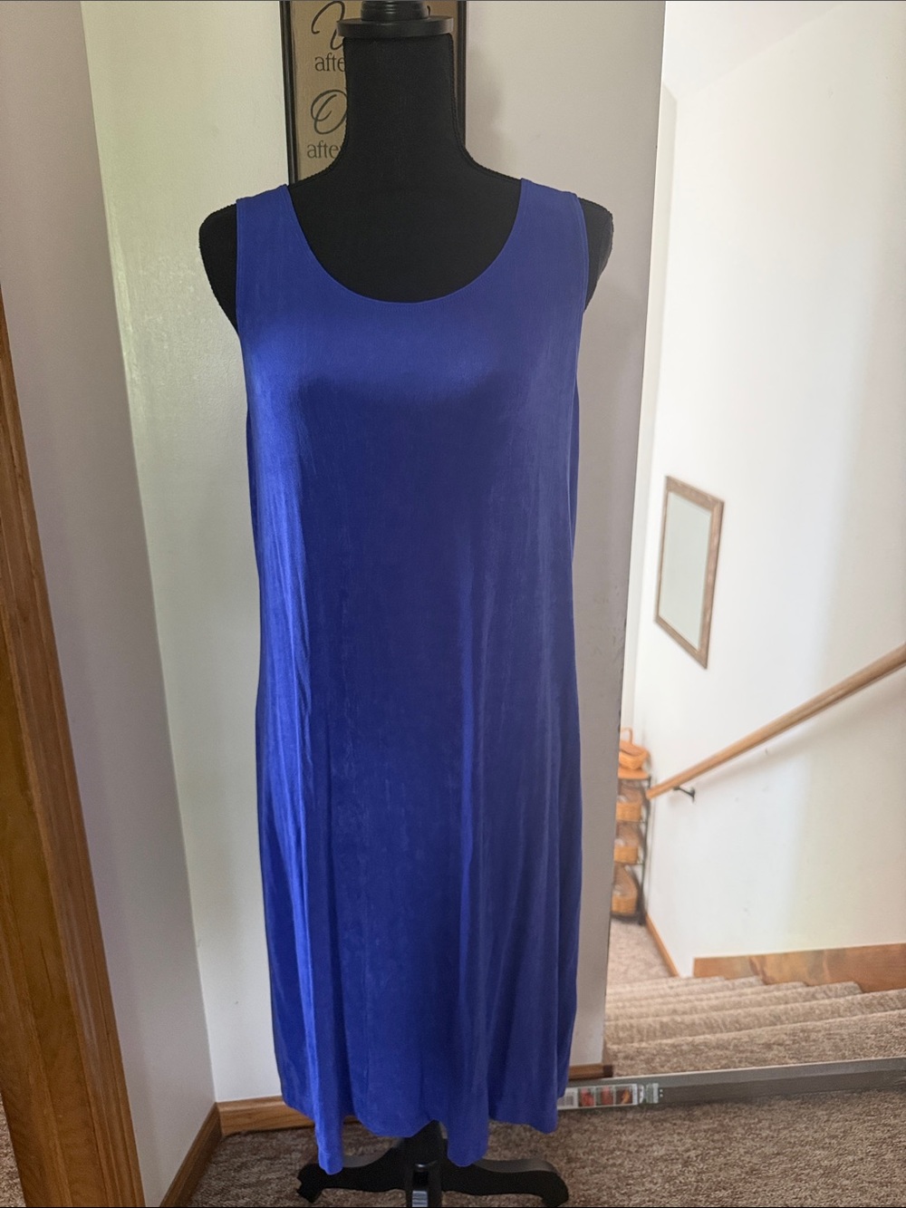 Sleeveless Periwinkle TravelDress